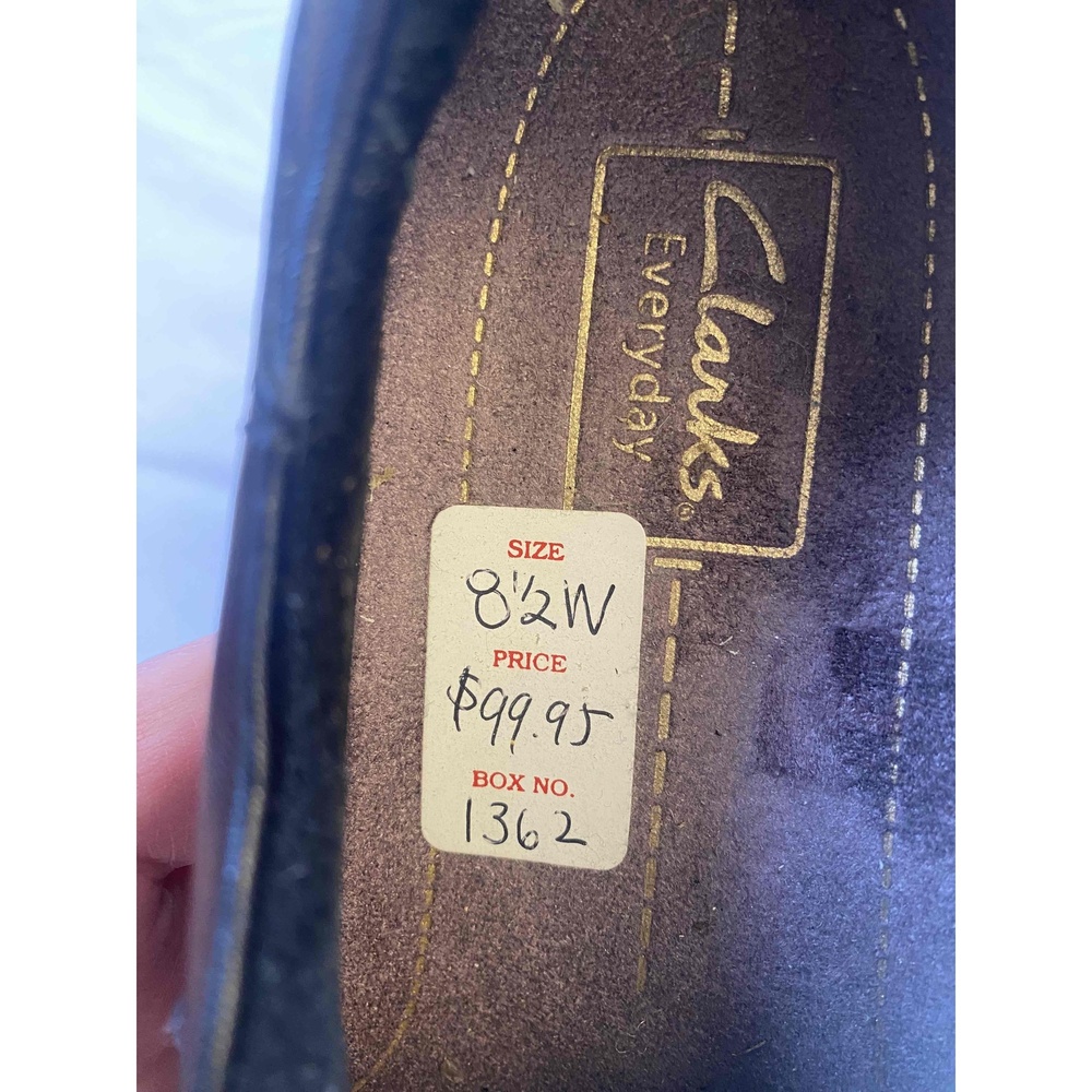 Clarks Black Women Breathable‎ Comfort Cushioned Round Toe Shoe 8.5W - Picture 13 of 15
